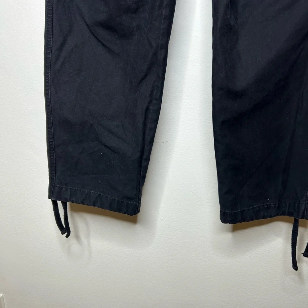 Pacsun Cotton Black Cargo Pants Size 30x30